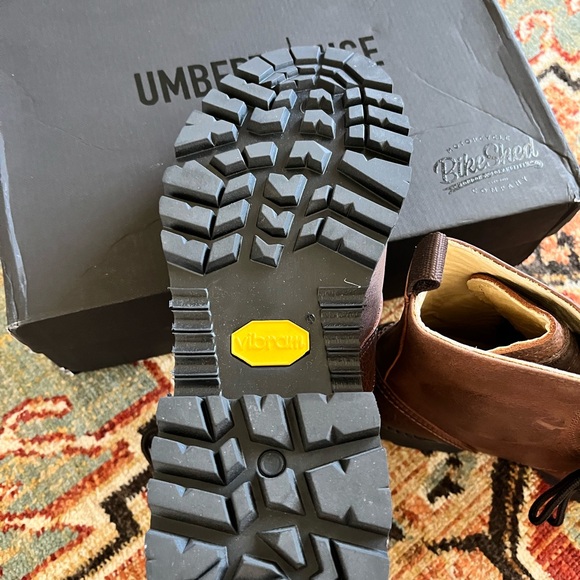 BSMC X UMBERTO LUCE BOOT - COFFEE BROWN size 12 - Picture 3 of 5